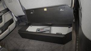Ford F-150 Underseat Lockbox - Rear - Tuffy Products - 2/3 Length with Combo Lock - `15-`24